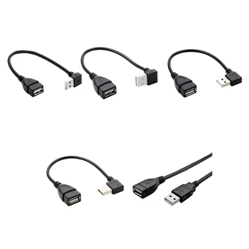 USB2.0 Moški-Ženski Kabel 30 cm Podaljšanje Linije za Kamere, USB, WiFi Naprave 594A