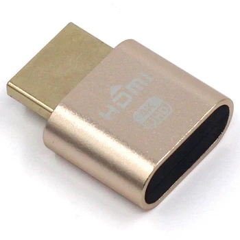 5X VGA Navidezni Zaslon Adapter HDMI DDC EDID Preizkusni Čep brez Glave Duha Zaslon Emulator Zaklepanje Ploščo 1920X1080