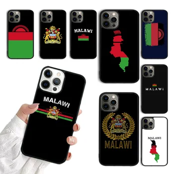 Malavi Zastavo Primeru Telefon Za iPhone 15 SE2020 11 12 13 14 Pro Max Mini Kritje Za iPhone XS Max XR 6 7 8 Plus coque Fundas Lupini