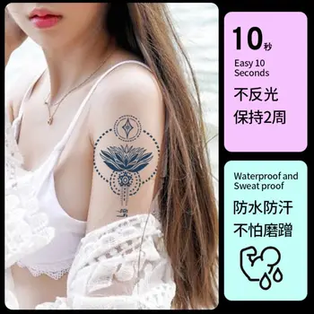 Tatoo Nepremočljiva Blagoslov Tetovaže Nalepke Budistični Lotus Sanskrtu Tattoo Nalepke Nalepke Simulirani Tattoo Nalepka