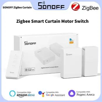 SONOFF ZigBee Zavese Zigbee Smart Zavese Motornih Stikalo 5V/1A Enostavno Namestitev Remote APP Glasovni Nadzor Dela Z Alexa/googlova Domača stran