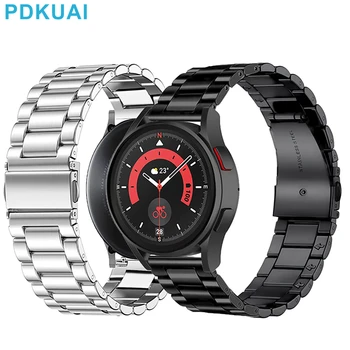Kovinski Trak za Samsung Galaxy Watch 5/4/Prestavi S3/Huawei Watch GT-2-3-Pro 46mm iz Nerjavečega Jekla Manšeta Zapestnica za Amazfit GTR