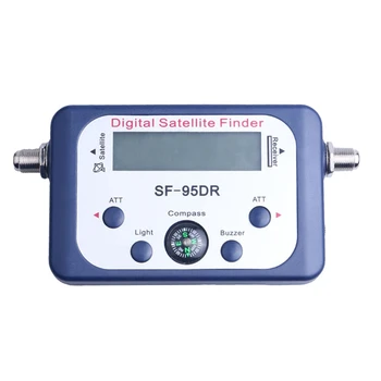 1 Set Digitalna SF-95DR Meter Sat Finder TV Signal Sprejemnik Sat Sprejemnika, Satfinder LCD-Zaslon