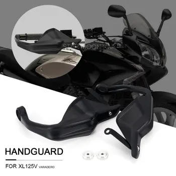 Moto Oprema Roko Stražar, Zaščitnik Za Hondo XL 125 V 125V XL125V Varadero 2010 Črne ABS plastike Handguard Ščit Vetrobransko steklo