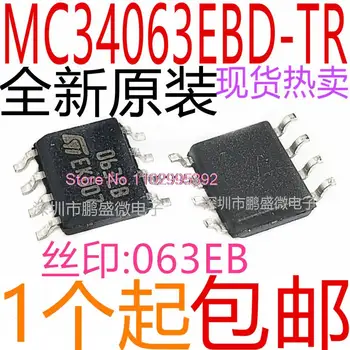 10PCS/VELIKO MC34063EBD-TR MC34063EBD 063EB SOP8 Original, na zalogi. Moč IC