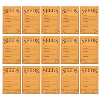 100 kos Majhne Kuverte Papir Ovojnice Semena Shranjevanje Ovojnice Cvet Semena Ovojnice
