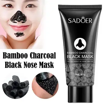 Bambus, Oglje Nos Masko Za Odstranitev Blackhead Absorbira Olje Nežno Čisti Zmanjšanje Pore T-coni Nega Olja Nadzor nego Kože