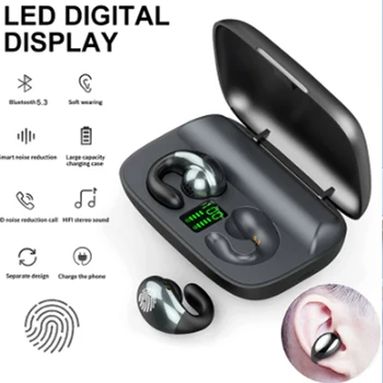 TWS Brezžični Kostne Prevodnosti Slušalke Bluetooth Uho Posnetek Slušalke za Samsung Note 10 A33 Huawei Enjoy7S 6 6S 5S 5 Vivo Y35