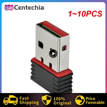 1~10PCS Mini USB Wifi Adapter 802.11 n Antena 150Mbps Brezžični USB Sprejemnik Ključ Omrežna Kartica Zunanje-Fi Za Namizje
