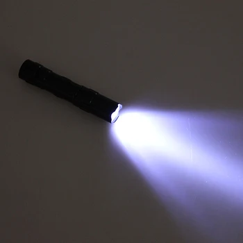 1 Pc Nepremočljiva Mini LED Svetilka baterijska Svetilka Žep Lahka, Prenosna Luč AA Baterije Močne Led Za Lov Kampiranje Brezplačno Ladja