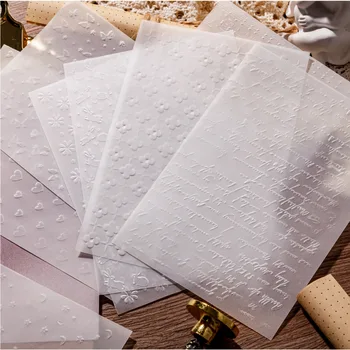 10pcs/veliko Memo Blazine Material, mat Papir Junk List Scrapbooking Kartice Retro Ozadju Dekoracijo Papirja