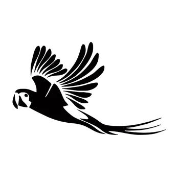 22495# Ptica Papiga Različnih Velikosti Vinilne Nalepke Avto Nalepke Nepremočljiva Auto Decors za Odbijač Zadaj Okno