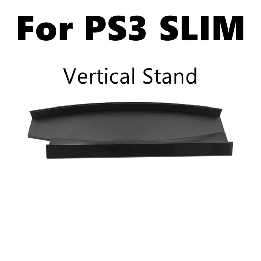 Črno/Bela, ABS Pokončni Oklepaj Novo Odvajanje Toplote Pokonci Base Nosilec Črnega Igralno Konzolo Nosilec za PS3 Slim